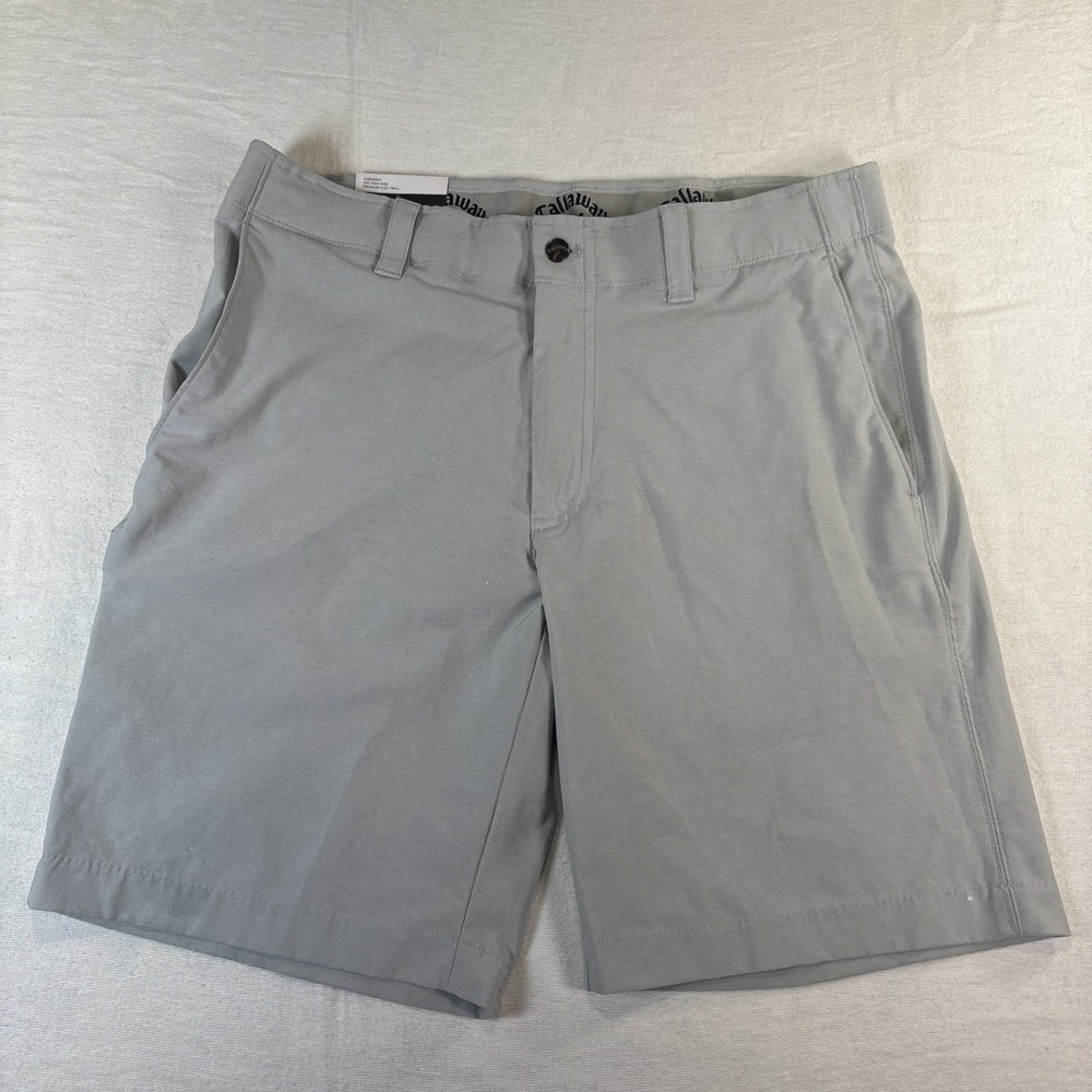 Callaway Performance Golf Short Men's Size 34 Gray Opti Dri - NWT